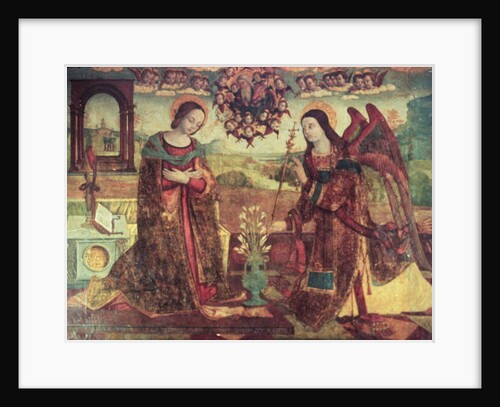 The Annunciation by Nikola Bozidarovic