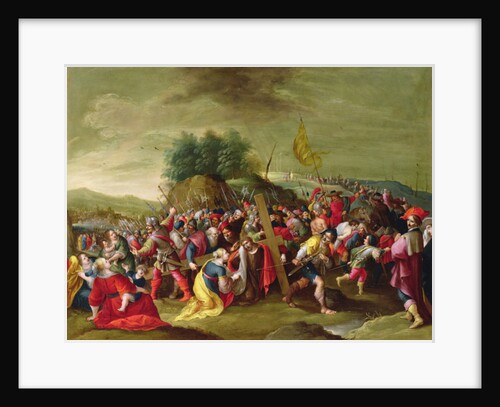 Christ on the road to Calvary, 17th century by Hieronymous III Francken