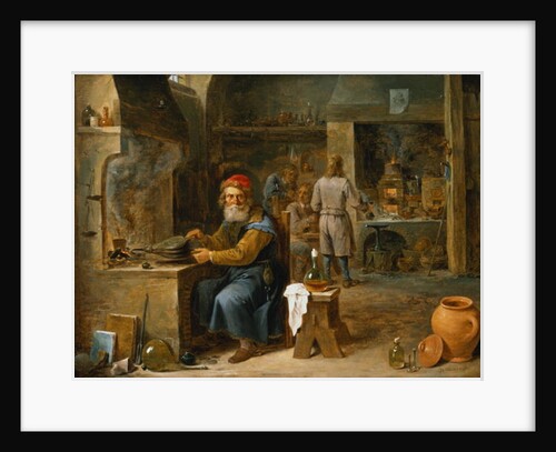The Alchemist, 1652 by David the Younger Teniers