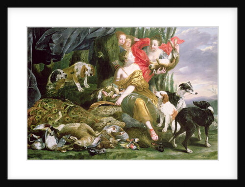 Diana and her handmaidens after the hunt by Jan Fyt