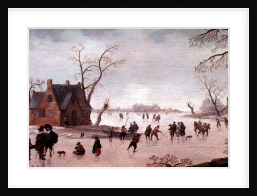 Winter Scene by Antoni Verstralen