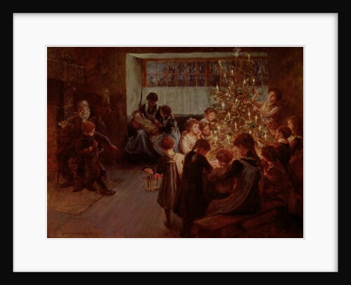 The Christmas Tree, 1911 by Albert Chevallier Tayler