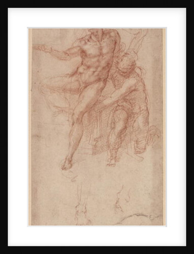 Figure Studies by Michelangelo Buonarroti