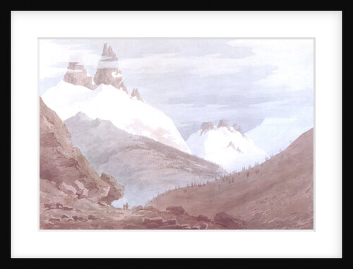 Chamonix and Martigny by John Robert Cozens
