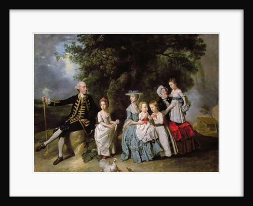 Group Portrait of the Colmore Family by Johann Zoffany