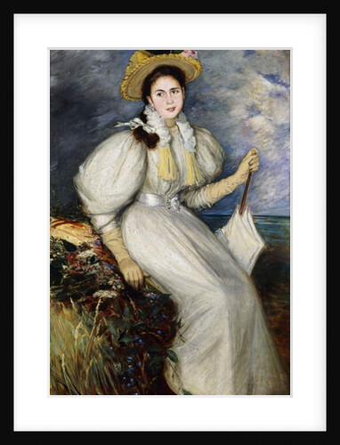 Portrait of a Young Woman, 1895 by Jacques-Emile Blanche