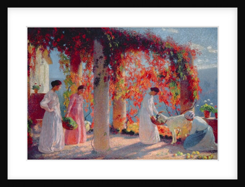 The Pergola at Marquayrol by Henri Martin