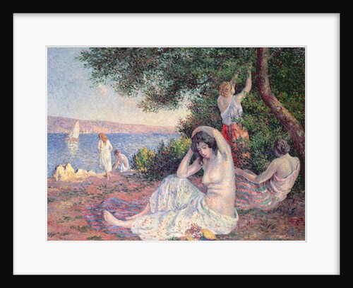 Women Bathing by Maximilien Luce