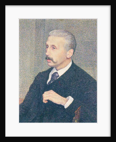 Portrait of Auguste Descamps, the painter's uncle by Theo van Rysselberghe