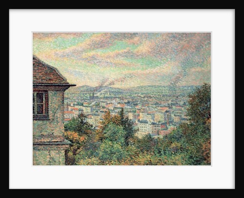 Paris, View of Montmartre by Maximilien Luce