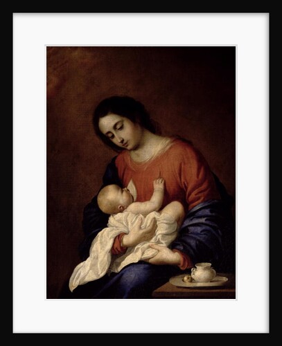 Virgin and Child, 1658 by Francisco de Zurbaran