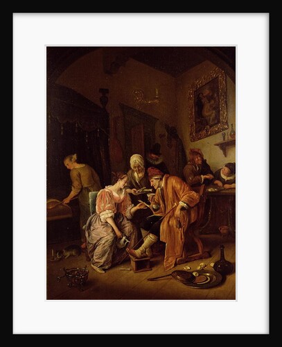 Sick old Man by Jan Havicksz. Steen
