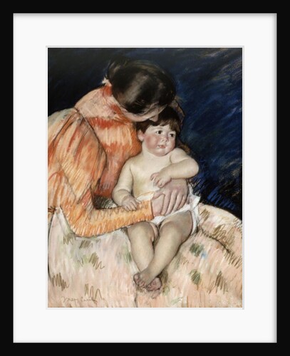 Mother and Child, c.1890 by Mary Stevenson Cassatt