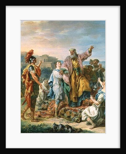 The Death of Calanus, 1779 by Jacques Antoine Beaufort