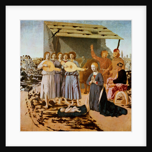 Nativity, early 1480s by Piero della Francesca