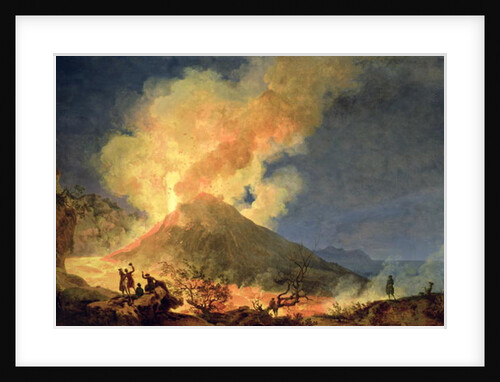 Vesuvius Erupting by Pierre Jacques Volaire