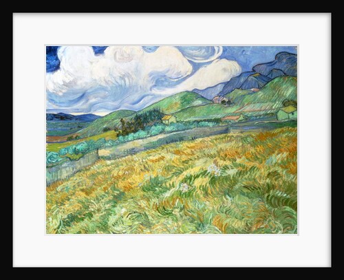 Landscape from Saint-Remy, 1889 by Vincent van Gogh