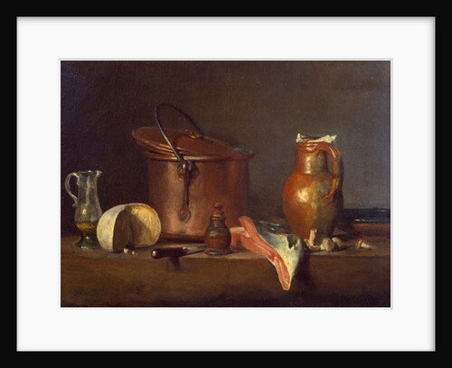 Still Life with Salmon, c.1730 by Jean-Baptiste Simeon Chardin