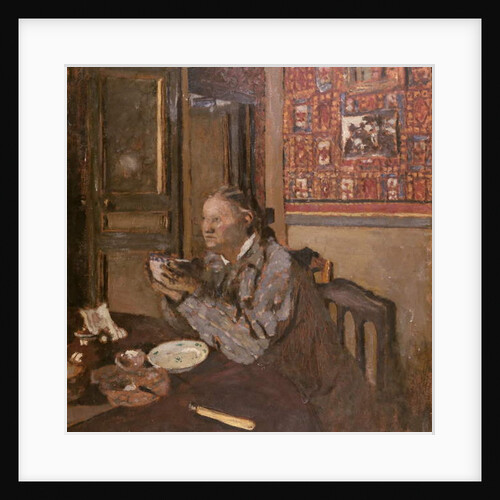 Madame Vuillard with a bowl, 1898 by Edouard Vuillard