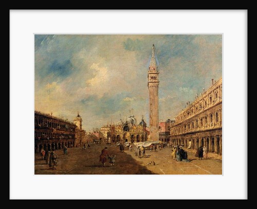 Piazza San Marco, c.1780 by Francesco Guardi