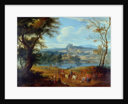 Landscape, c.1700 by Jan Peter van the Elder Bredael