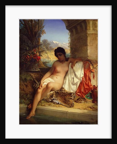 Odalisque, c.1880 by Emile Charles Wauters
