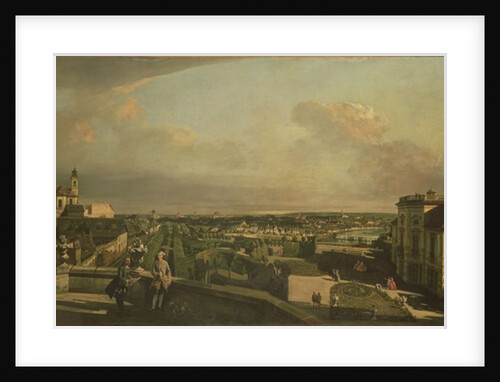 The Kaunitz Palace and Garden, Vienna, 1759/60 by Bernardo Bellotto