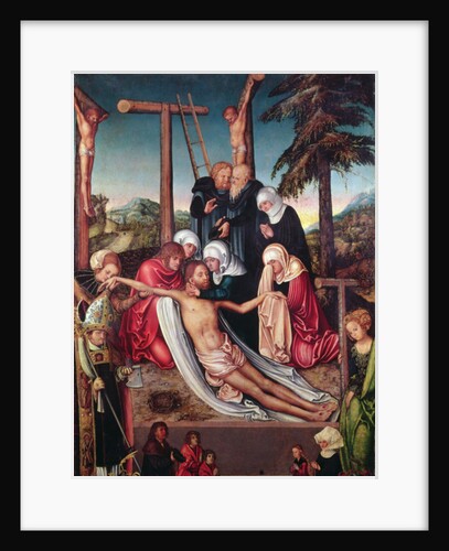 The Lamentation Over the Dead Christ by Lucas the Elder Cranach