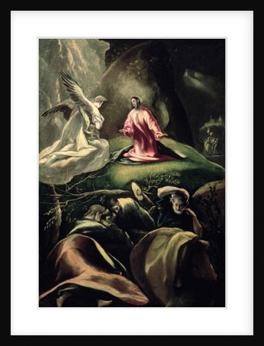 The Agony in the Garden by El (1541-1614) Greco