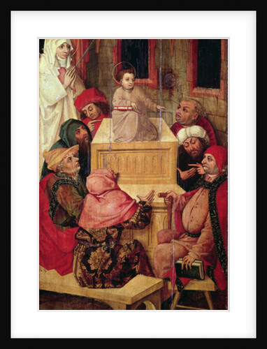 The Twelve Year Old Jesus in the Temple by Second Master of Aranyosmarot