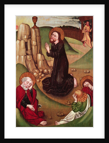The Agony in the Garden by Master of Janosret