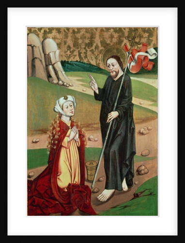 Christ Appears to Mary Magdalene by Master of Janosret