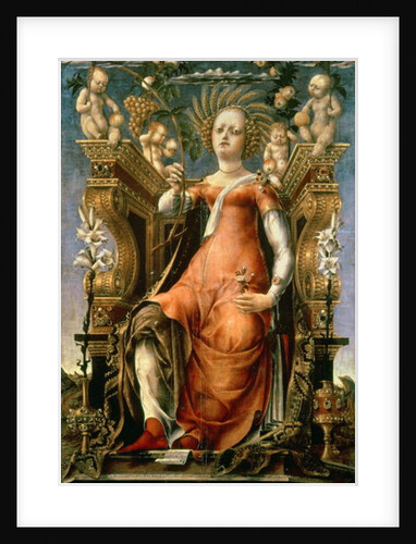 The Muse Thalia, c.1456-57 by Michele Pannonio