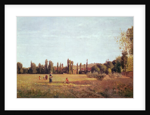 La Varenne de St. Hilaire, 1863 by Camille Pissarro