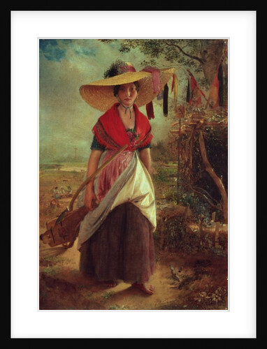 Working Girl, 1848 by Johann Baptist Reiter