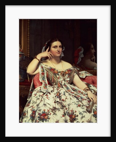 Madame Moitessier, 1856 by Jean Auguste Dominique Ingres