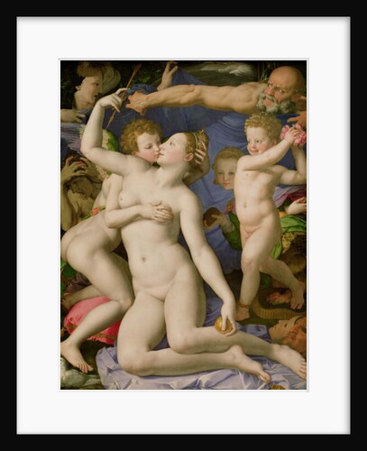 An Allegory with Venus and Cupid, c.1540-45 by Agnolo di Cosimo Bronzino