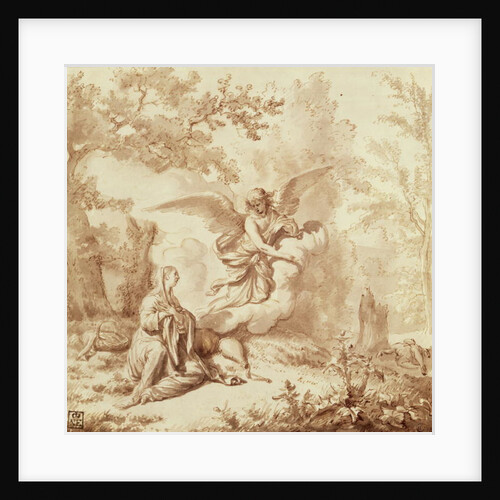 Hagar in the Wilderness by Adriaen van de Velde