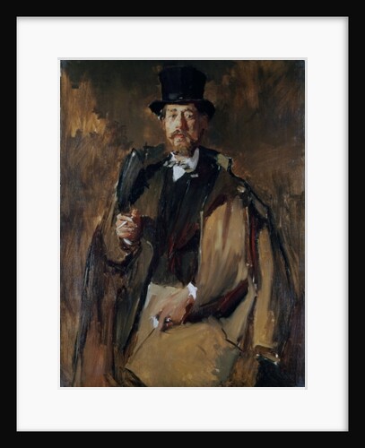 Portrait of Pal Szinyei Merse by Wilhelm Maria Hubertus Leibl