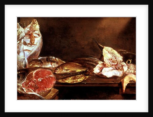 Still Life with Fish, 1640 by Alexander van Adriaenssen