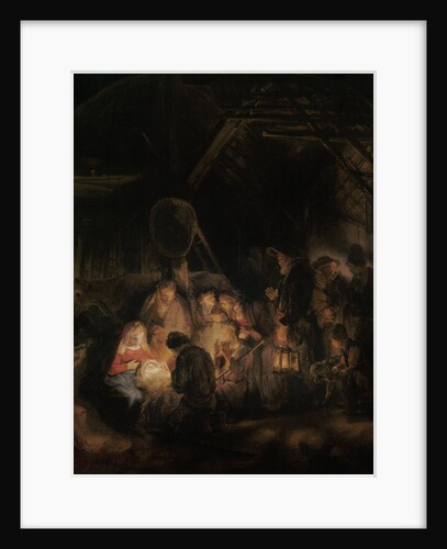 Adoration of the Shepherds, 1646 by Rembrandt Harmensz. van Rijn