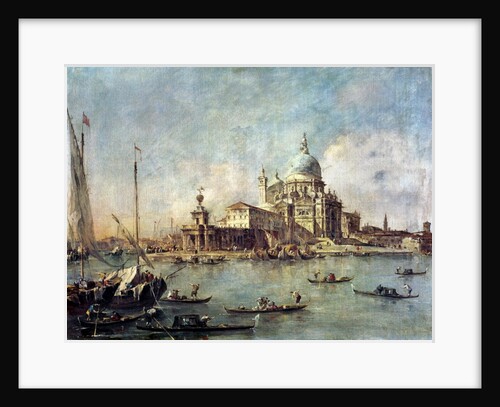 Venice, The Punta della Dogana with Santa Maria della Salute, c.1770 by Francesco Guardi