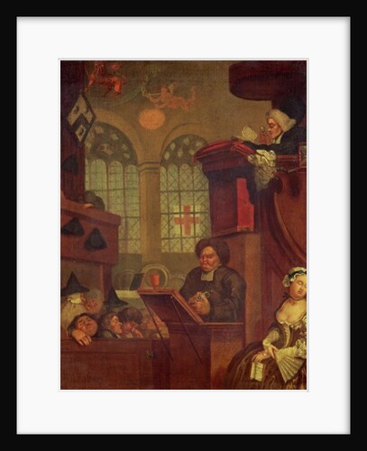 The Dull Sermon by John Collet