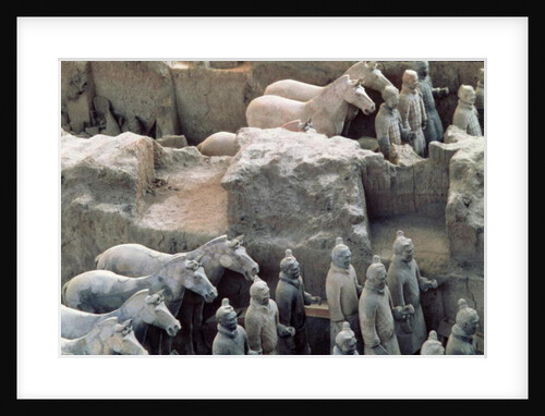 Terracotta Army, Qin Dynasty, 210 BC by Chinese School