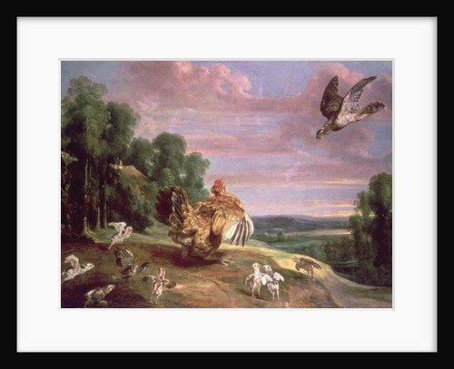 The Hawk and the Hen by Frans Snyders or Snijders