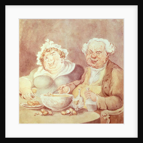 Gluttons, c.1800-05 by Thomas Rowlandson
