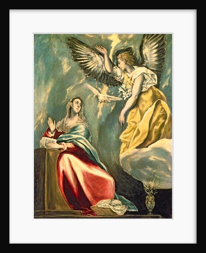 The Annunciation, c.1595-1600 by El Greco