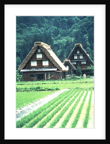Shirakawa Village, Giju, Japan by Anonymous