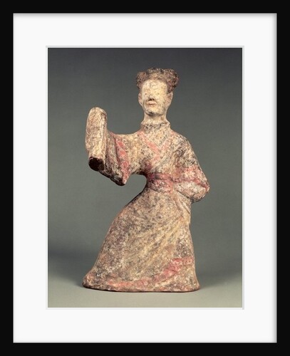Figure of a male dancer, tomb artefact, Eastern Han Dynasty, 25-220 by Eastern Han Dynasty Chinese School