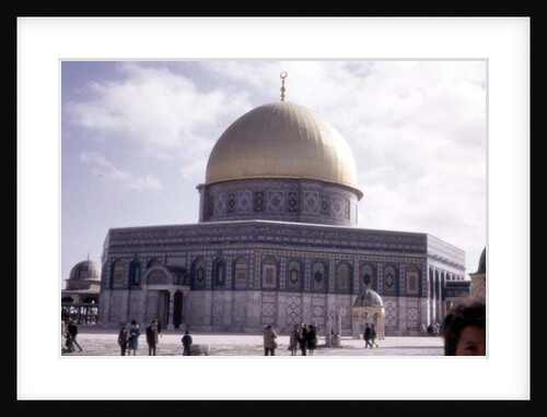 The Dome of the Rock, built AD 692 by Islamic School